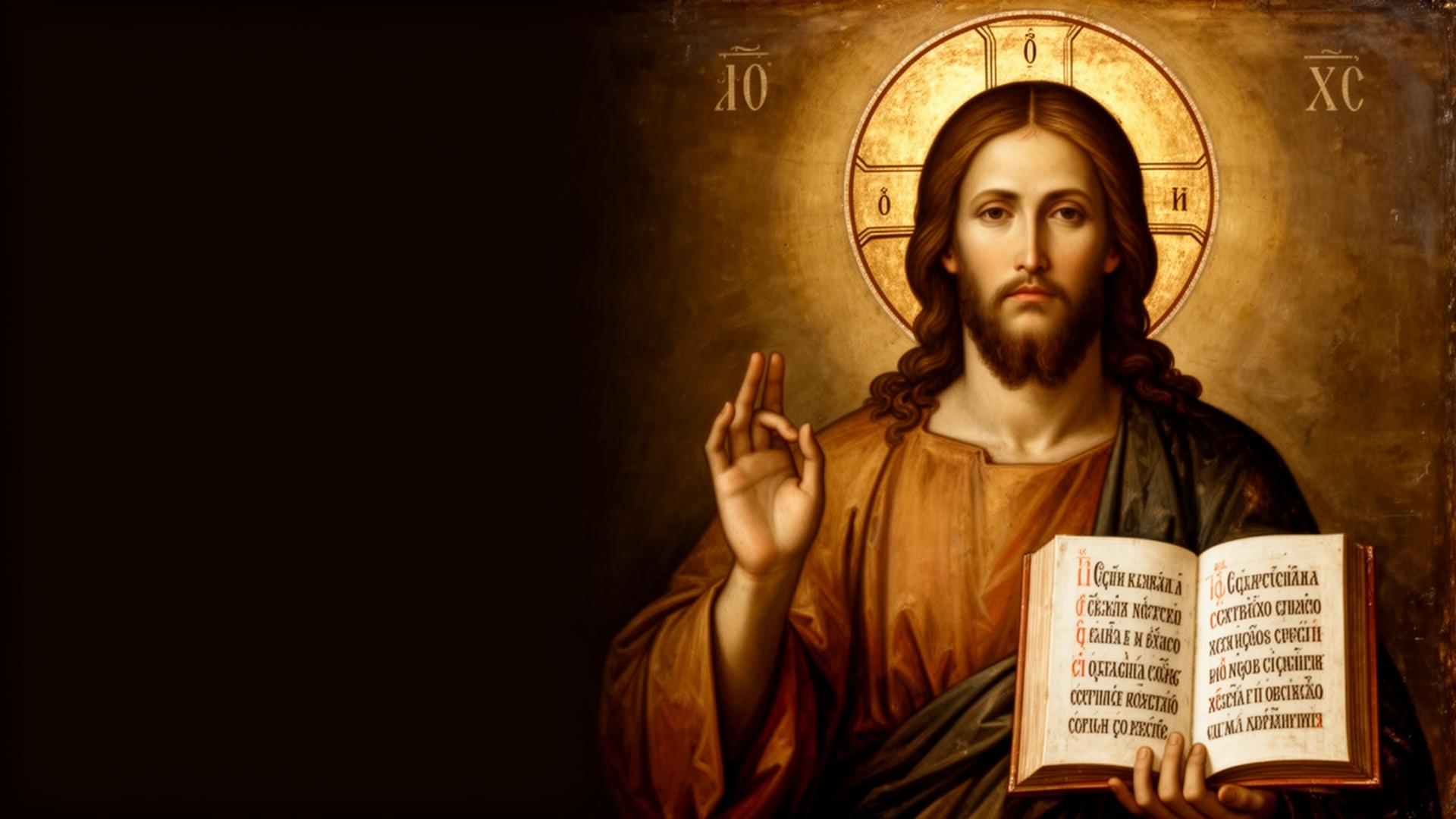 Ícone de Jesus Cristo Mestre